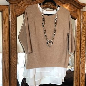 WHBM Caramel Sweater